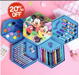 46 Pcs Drawing Set for Kids Art Set with Color Box Pencil Colors Crayons Colors Water Color Sketch Pens Set for Kids Best Gift for Kids(Multicolor)