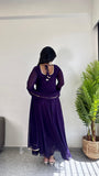 Organza Kurti With Dupatta