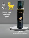 Zodiac Signs Aries liquid body Spray for men women ( 135 ML )